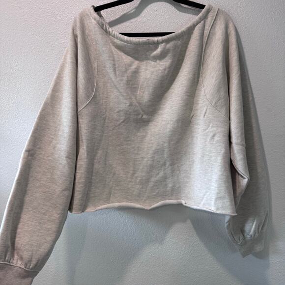 NWOT Free People Movement For The Win Sweatshirt Small (oversized) - Picture 7 of 9